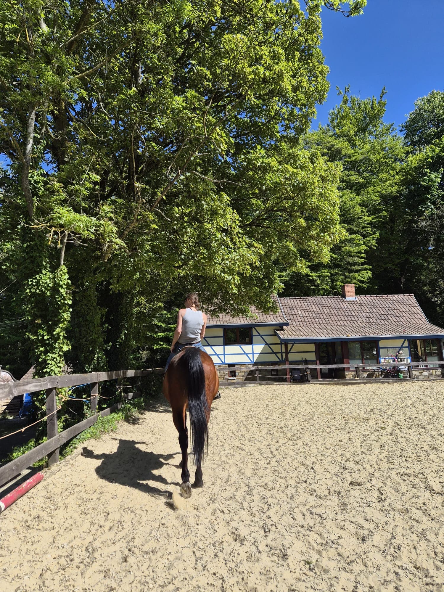 Le manège du Poney Club Marjorie